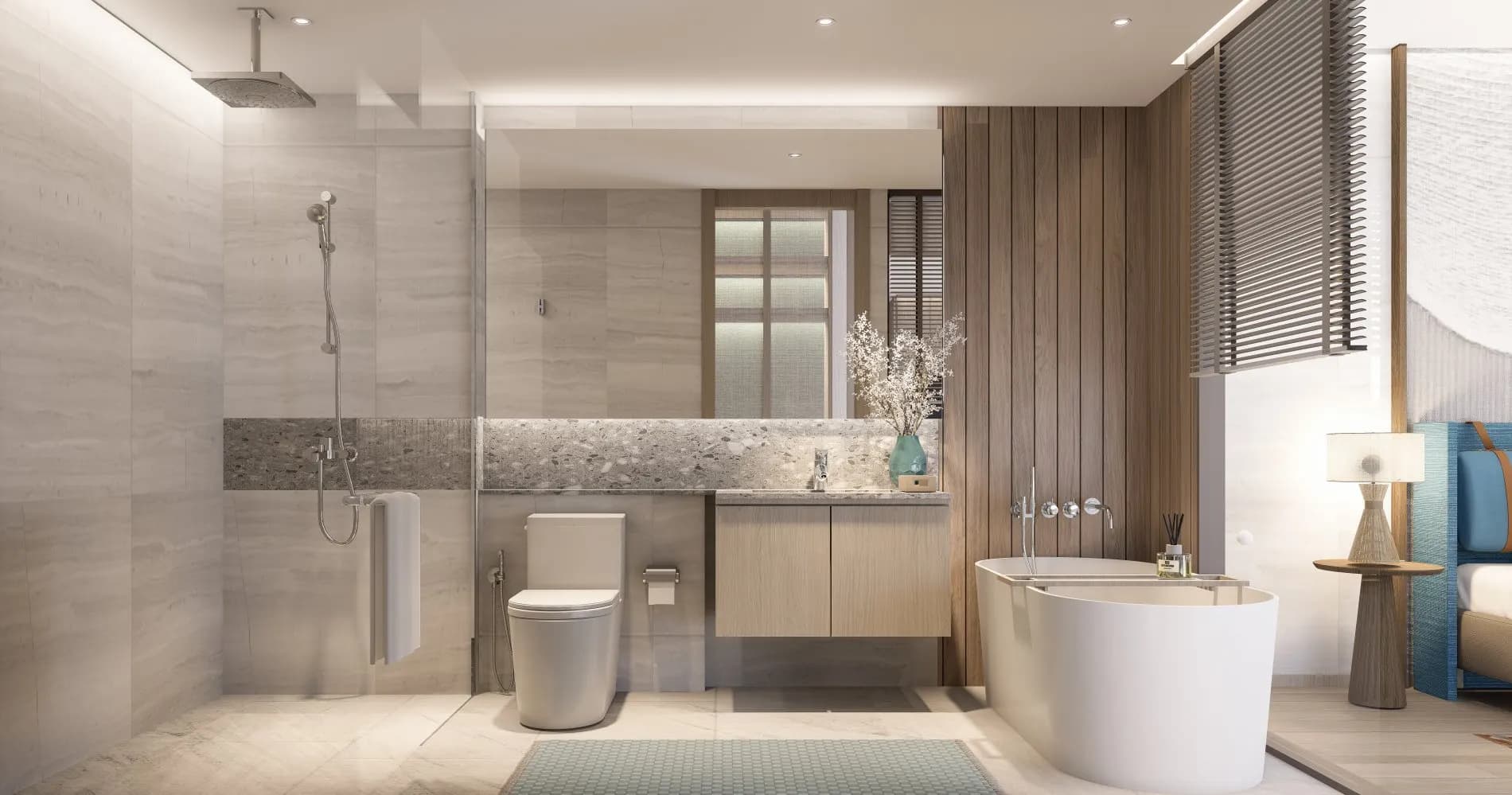 Premium bathroom suite